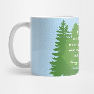 Walk in the Woods, Thoreau Mug